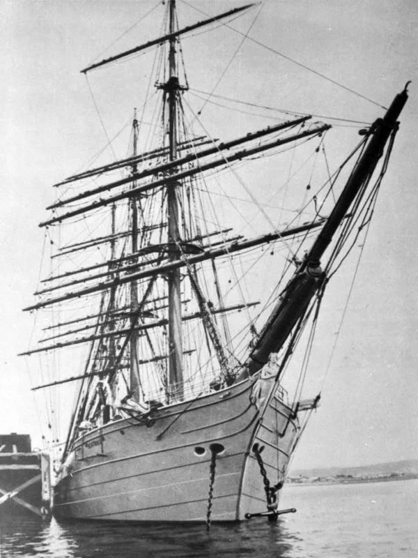 Axel Stenross Maritime Museum Windjammer SV Beatrice Moored At Jetty